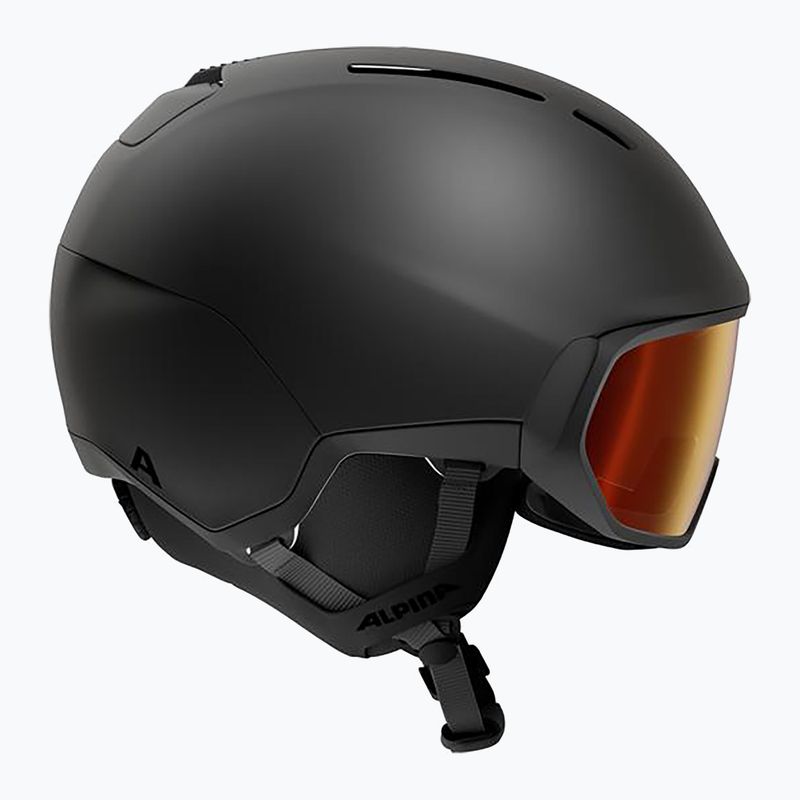 Lyžiarska prilba Alpina Vizzard QV MIPS black matte 2