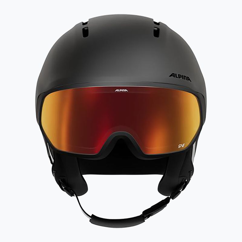 Lyžiarska prilba Alpina Vizzard QV MIPS black matte 3