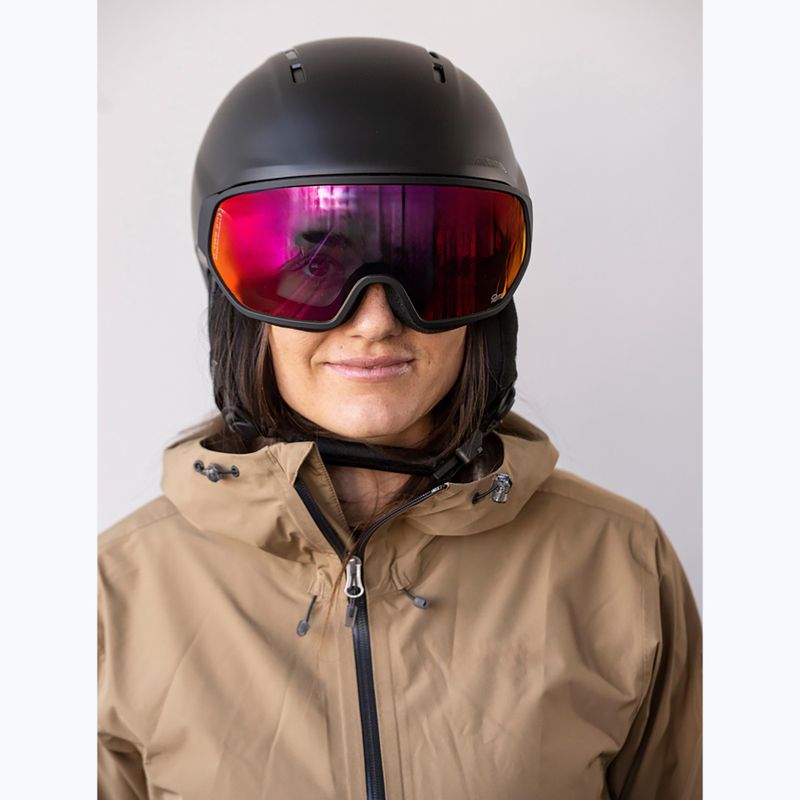 Lyžiarska prilba Alpina Vizzard Q-Lite black matte 7
