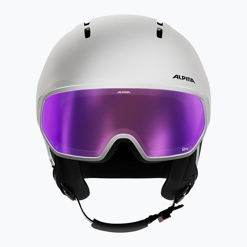 Lyžiarska prilba Alpina Vizzard Q-Lite white matt 3