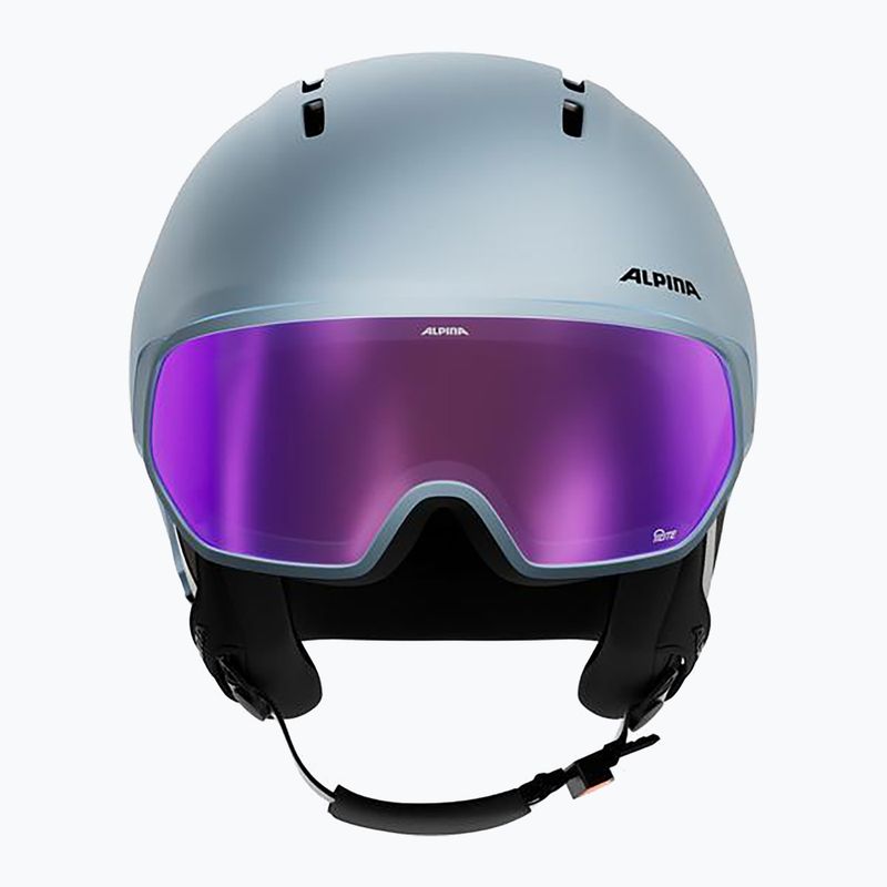 Lyžiarska prilba Alpina Vizzard Q-Lite ice blue matt 3