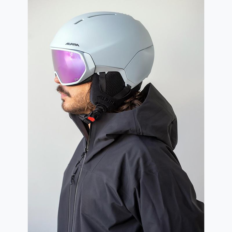 Lyžiarska prilba Alpina Vizzard Q-Lite ice blue matt 6