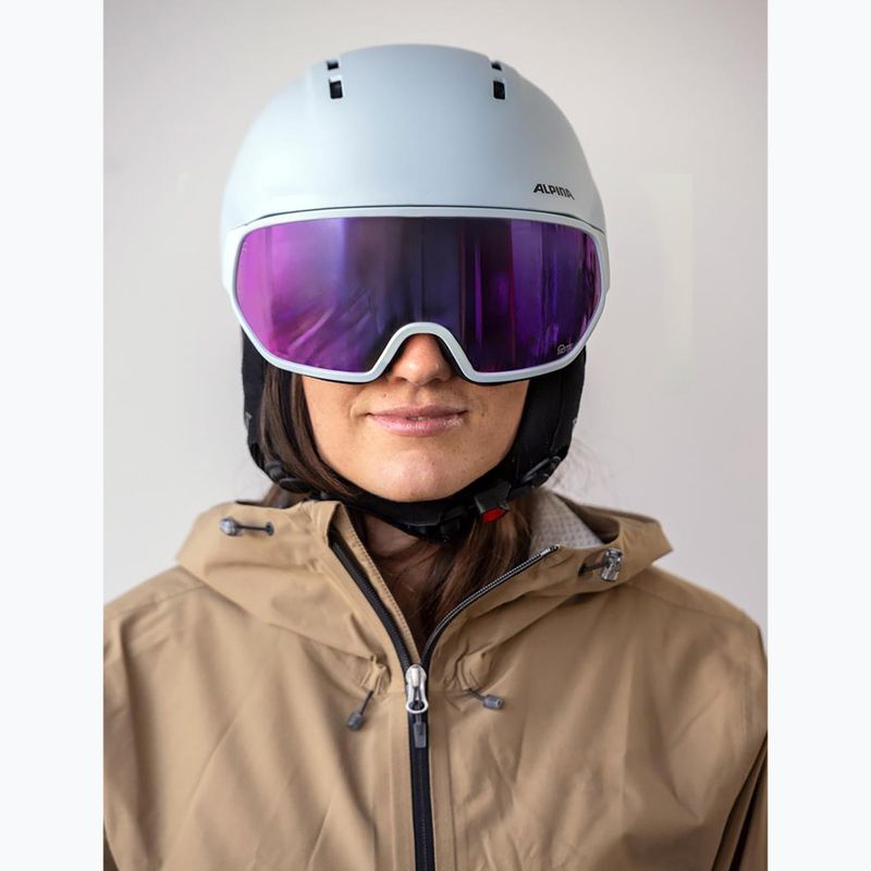 Lyžiarska prilba Alpina Vizzard Q-Lite ice blue matt 7