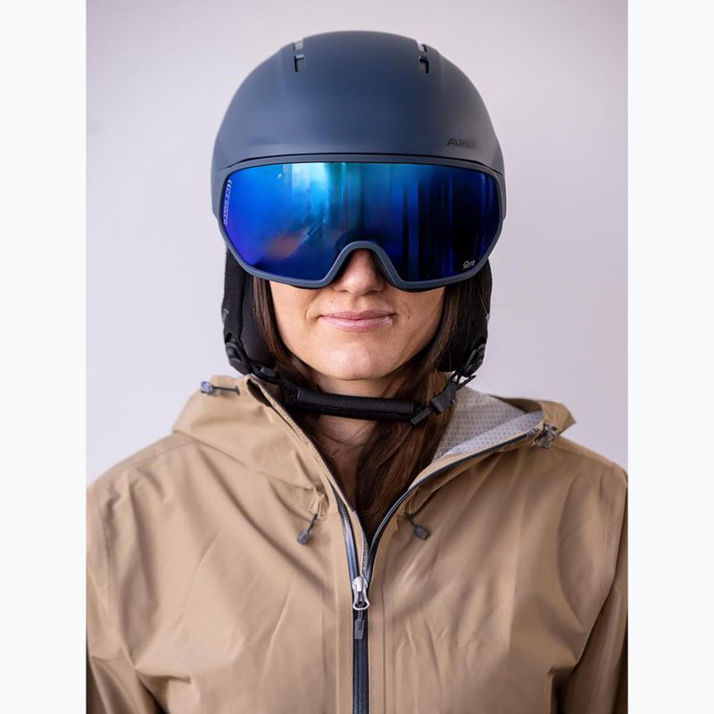Lyžiarska prilba Alpina Vizzard Q-Lite midnight blue matt 7