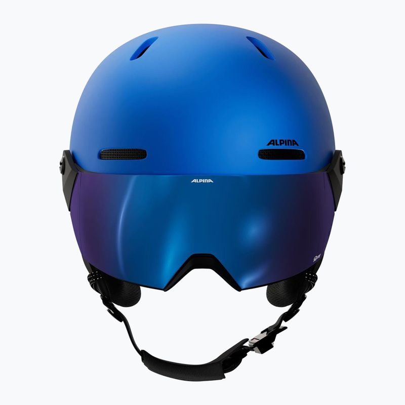 Detská lyžiarska prilba Alpina Zupo 2 Visor Q-Lite blue matt 3