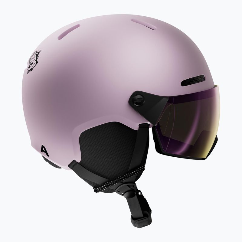 Detská lyžiarska prilba Alpina Zupo 2 Visor Q-Lite rose matt 2