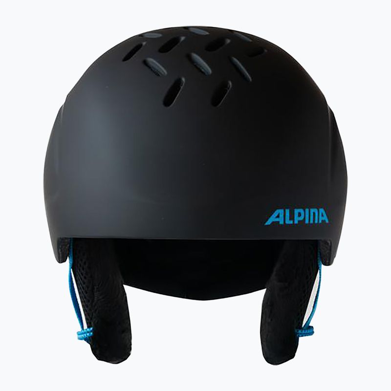 Detská lyžiarska prilba Alpina Pizi black blue matt 3