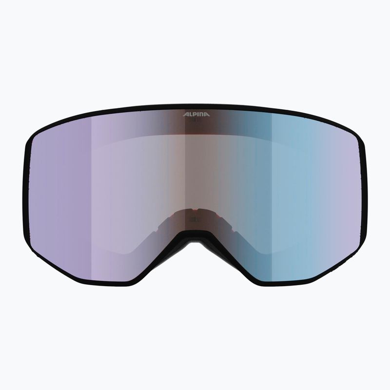 Lyžiarske okuliare Alpina Venet M Q-Lite  black/blue matt 2
