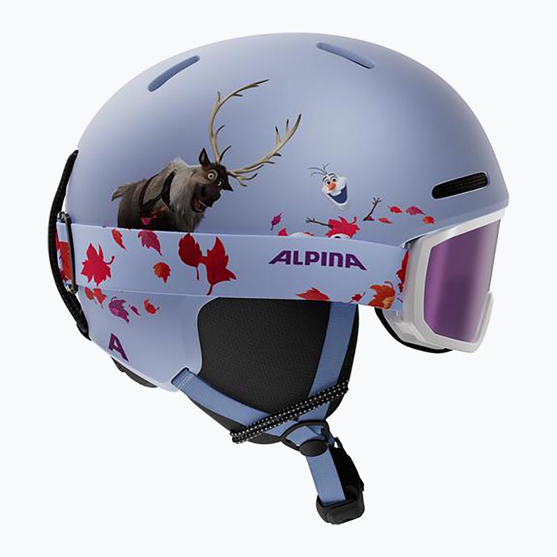 Detská lyžiarska prilba Alpina Zupo 2 Disney Set Jr frozen 2
