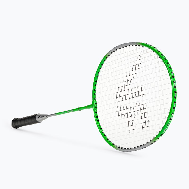 VICTOR VICFUN Hobby bedmintonový set typ B zelený/oranžový 3