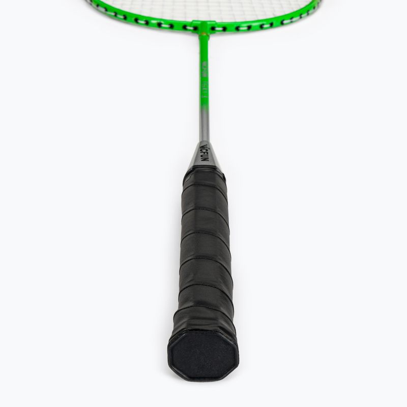 VICTOR VICFUN Hobby bedmintonový set typ B zelený/oranžový 4