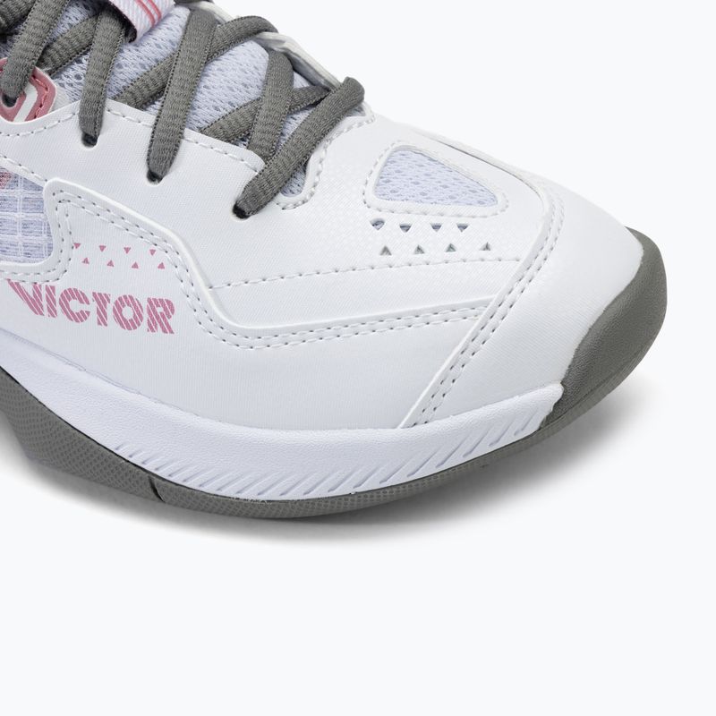 Dámska bedmintonová obuv VICTOR A610IVF white/ grey 7