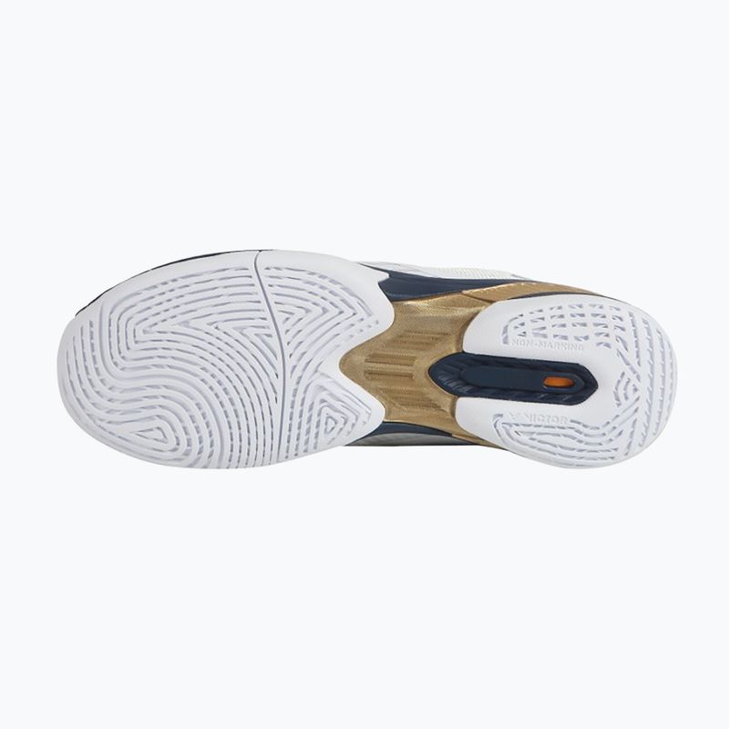 Pánske bedmintonové topánky VICTOR A970TD AX bright white/light gold 10