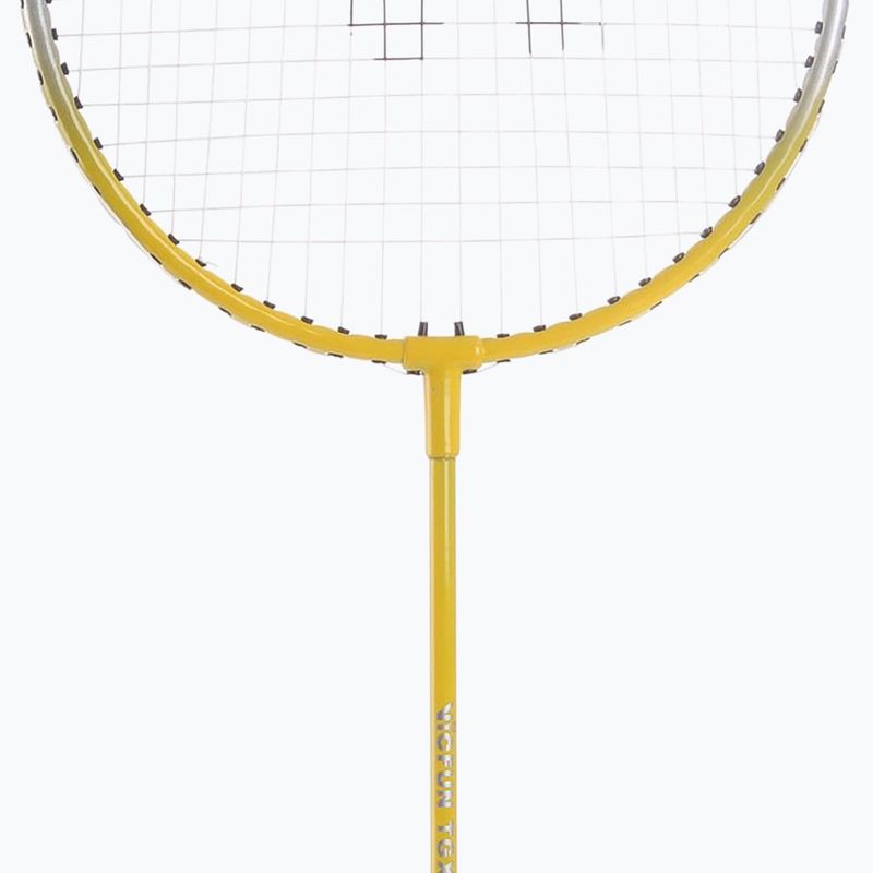 Badmintonová raketa VICFUN TGX žltá 8