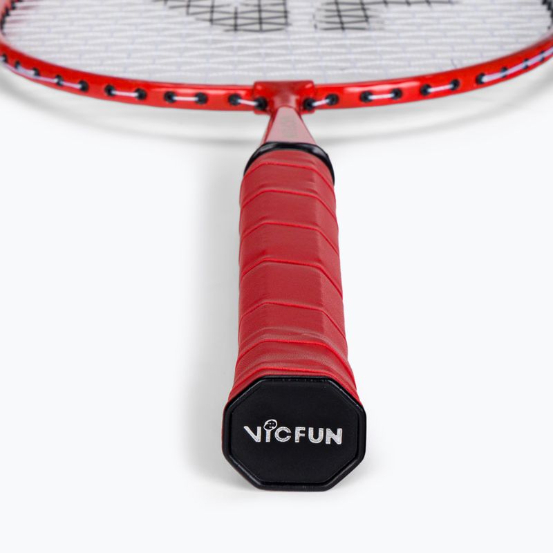 Detská bedmintonová súprava VICTOR Mini bedminton červená 174400 4