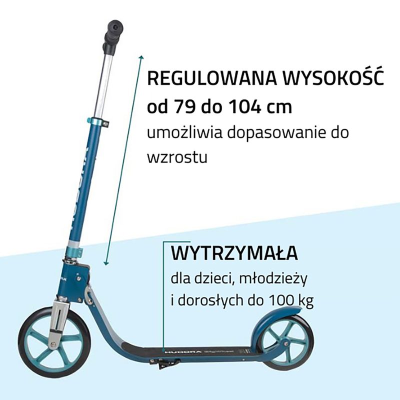 Skúter Hudora Bigwheel 215 modrý 14126 9