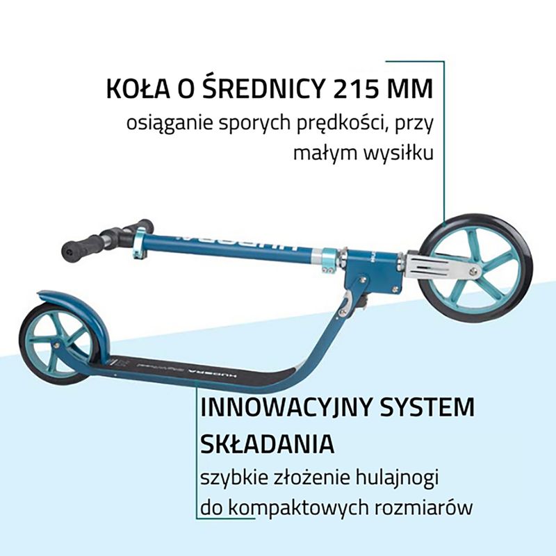 Skúter Hudora Bigwheel 215 modrý 14126 10