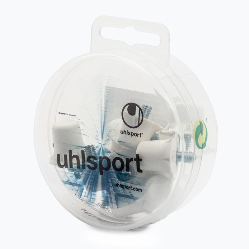 Uhlsport Nylonové kombinované skrutky do topánok biele 1007001010200 4