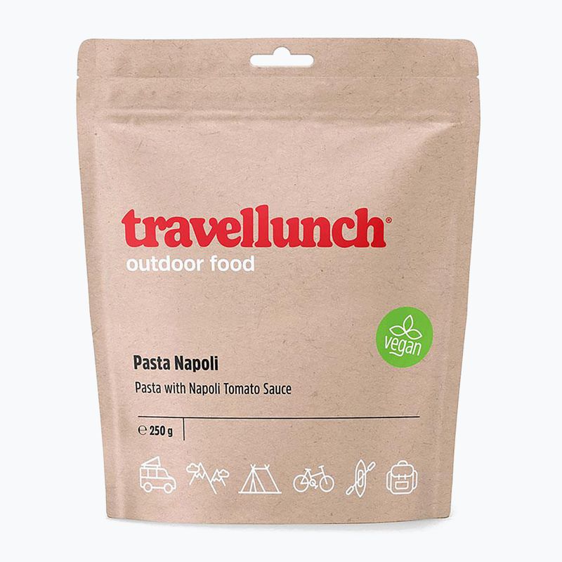 Mrazom sušené potraviny travellunch Cestoviny Napoli s paradajkovou omáčkou Vege 250 g