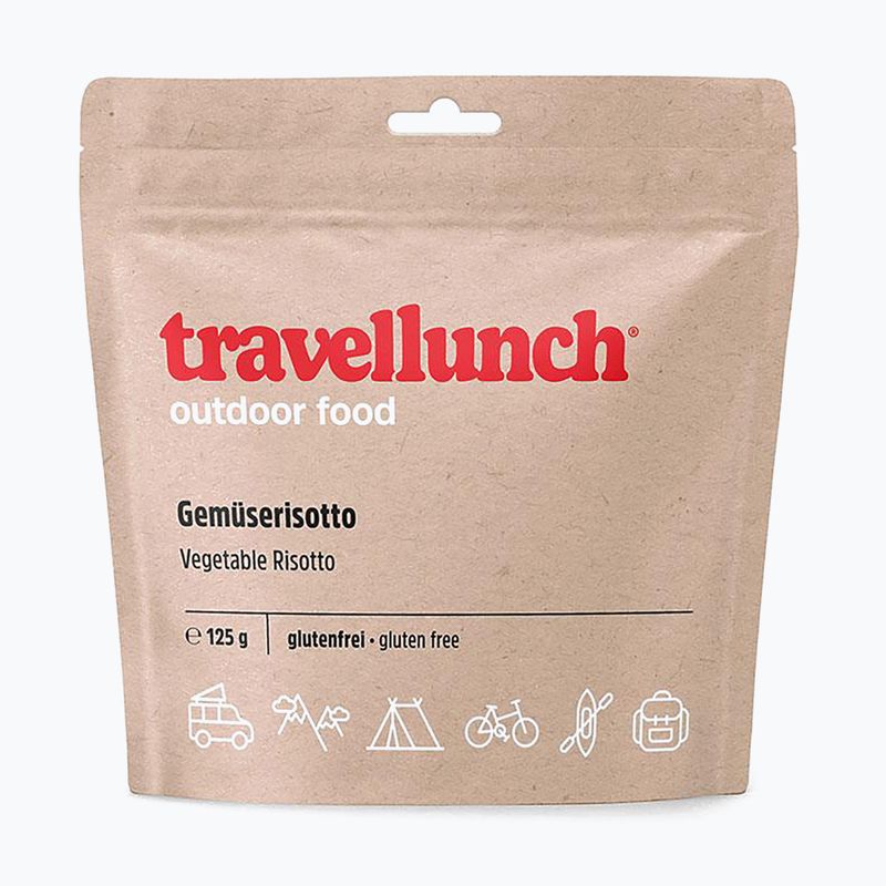 Mrazom sušené potraviny travellunch Rizoto bez lepku so zeleninou a hubami 125 g