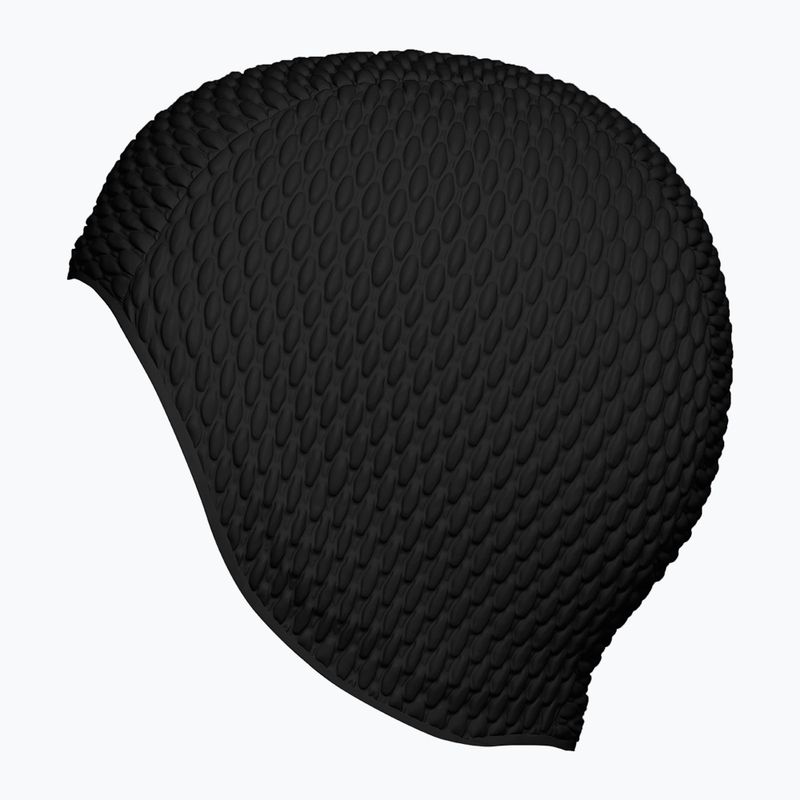 Dámska plavecká čiapka Fashy Thermo Bubble black
