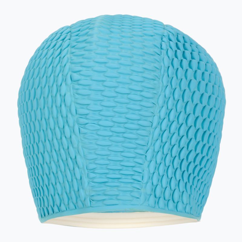 Dámska plavecká čiapka Fashy Thermo Bubble turquoise 2