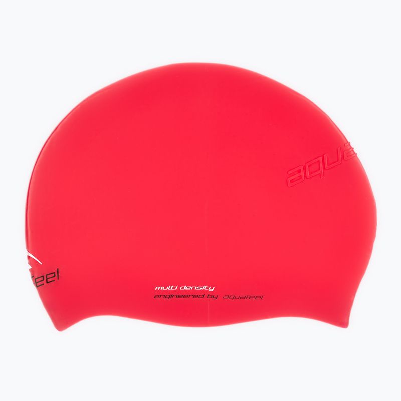 Plávacia čiapka aquaFeel Bullitt red 2
