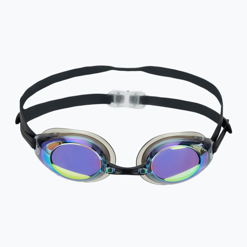 Plavecké okuliare aquaFeel Glide Mirrored black/gold