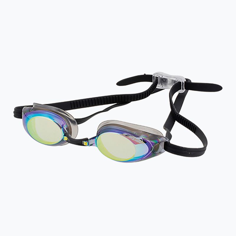 Plavecké okuliare aquaFeel Glide Mirrored black/gold