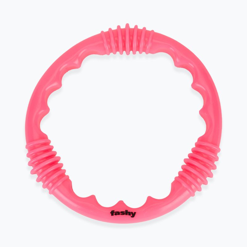 Hračka na potápanie Fashy 4202 krúžok neón pink