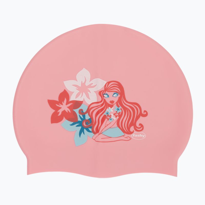 Fashy detská plavecká čiapka 3047 Printed pink