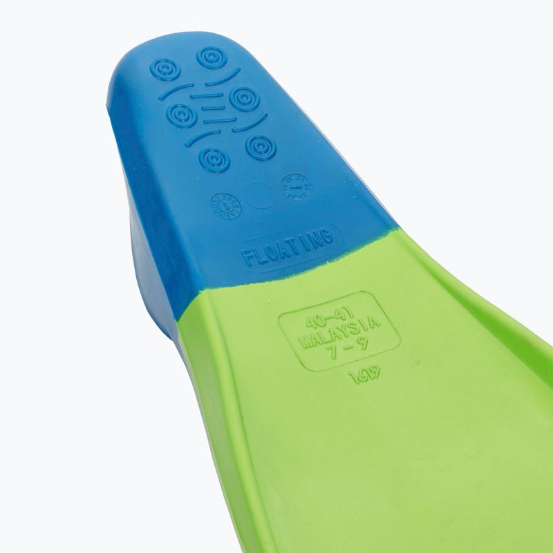 Plavecké plutvy Aquafeel Swim Fin Floating light green/blue 2