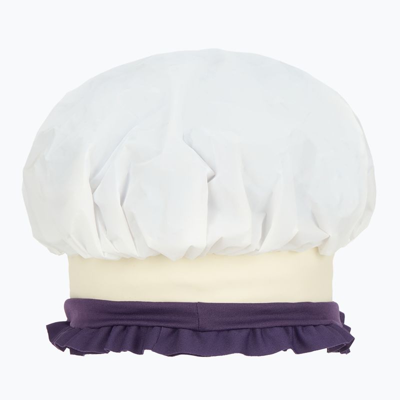 Dámska plavecká čiapka Fashy Exclusive Frill purple 2