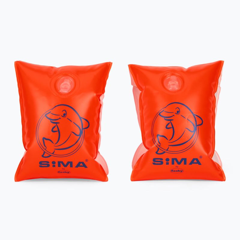 Plavecké rukávniky Fashy Sima orange
