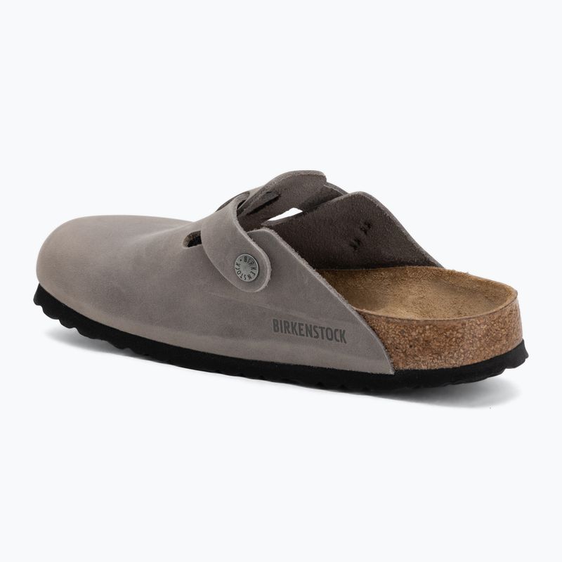 Šľapky BIRKENSTOCK Boston Soft Footbed Oiled Leather Narrow iron 3