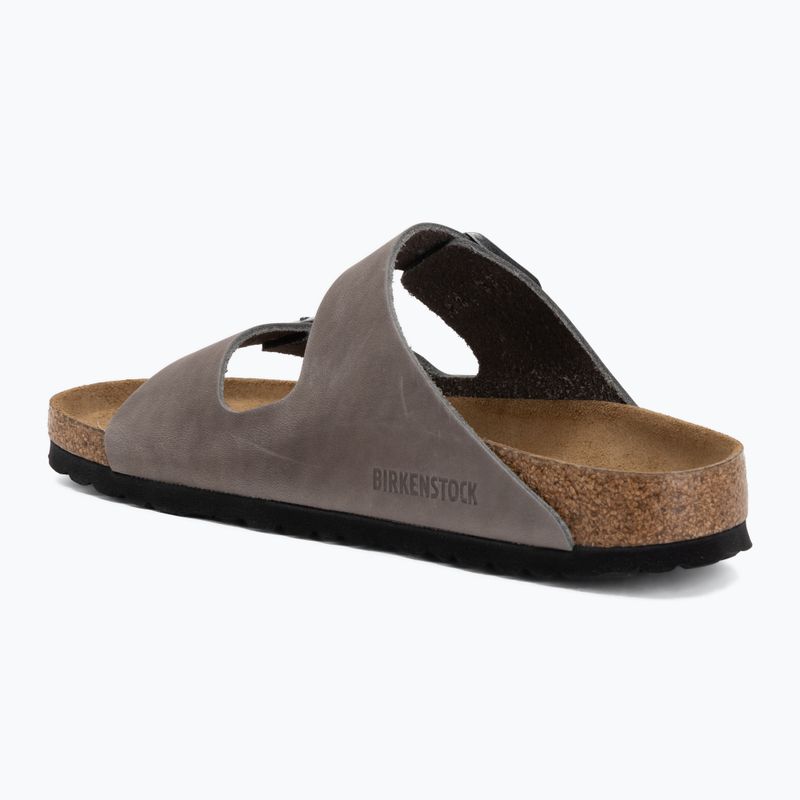 Šľapky BIRKENSTOCK Arizona Soft Footbed Oiled Leather Narrow iron 3