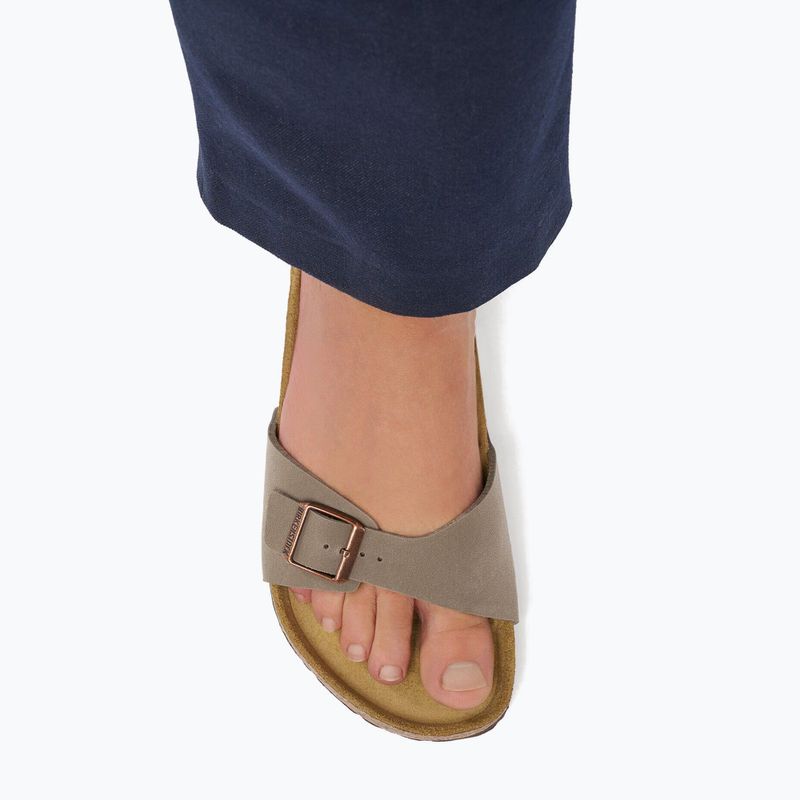 Dámske šľapky BIRKENSTOCK Madrid Birkibuc Regular stone 9
