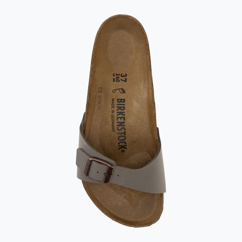 Dámske šľapky BIRKENSTOCK Madrid Birkibuc Regular stone 4