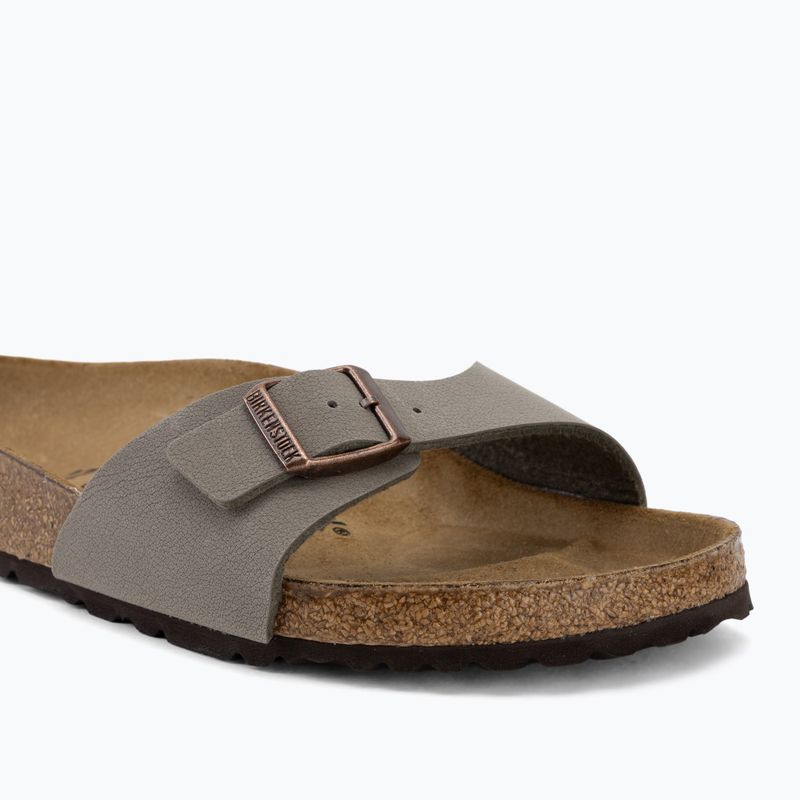 Dámske šľapky BIRKENSTOCK Madrid Birkibuc Regular stone 7
