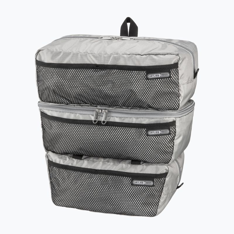 Organizér kufrov Ortlieb Packing Cubes for Panniers grey F395 2