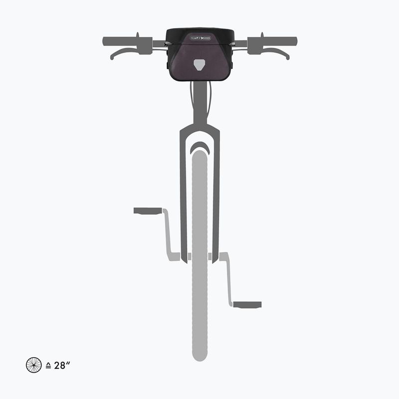 Cyklistická taška na riadidlá ORTLIEB Ultimate Plus 6.5 l granite/black 5