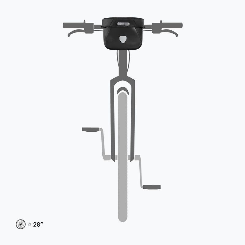 Cyklistická taška na riadidlá ORTLIEB Ultimate 6.5 l black 5
