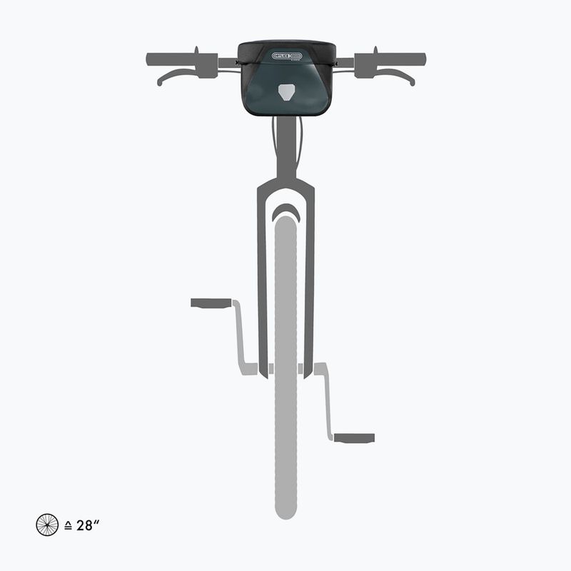 Cyklistická taška na riadidlá ORTLIEB Ultimate 6.5 l asphalt/black 5