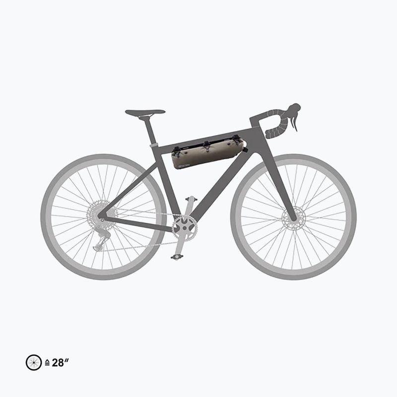Cyklistická taška  na rám  ORTLIEB Frame-Pack RC Toptube 4 l dark sand 7