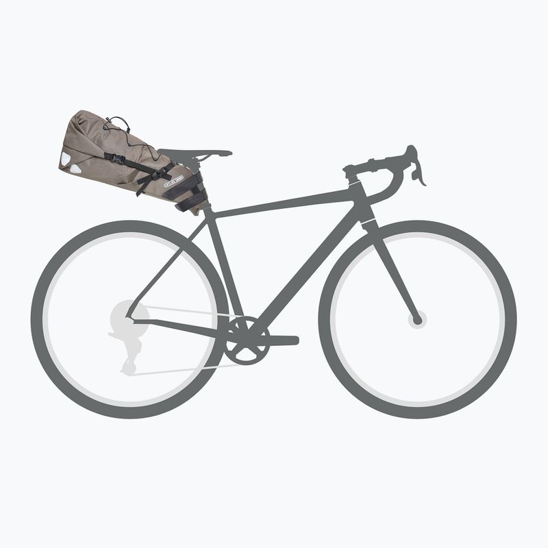 Taška na bicykel pod sedadlo ORTLIEB Seat-Pack 16,5 l dark sand 10