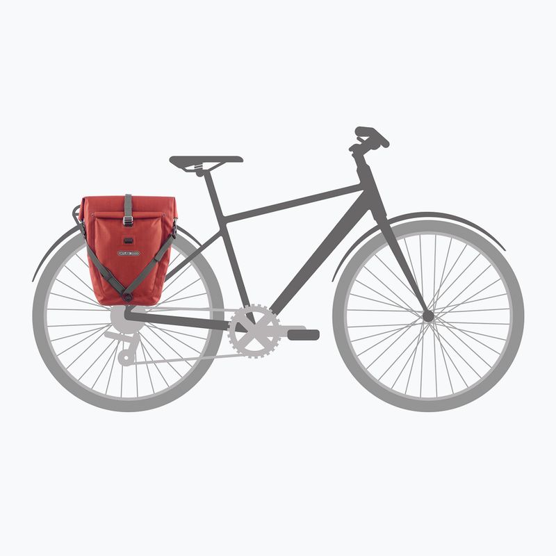 Taška na bicykel ORTLIEB Back-Roller Plus 23 l dark chilli 8