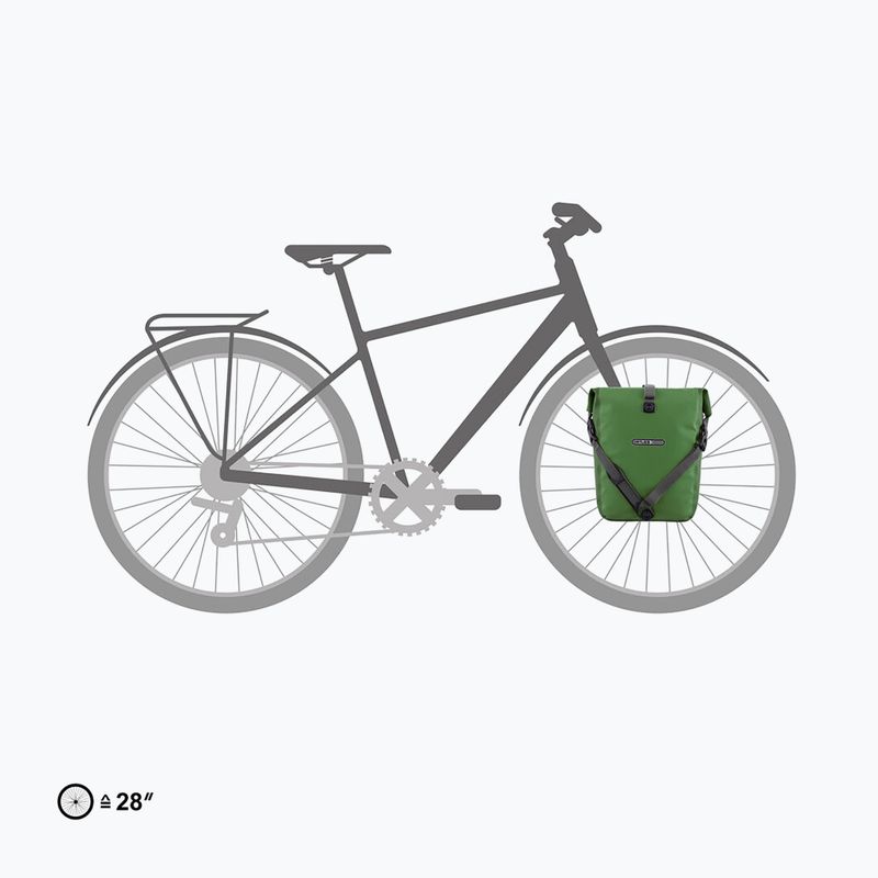 Cyklistická brašna ORTLIEB Sport-Roller Plus 14,5 and kiwi/moss green 8