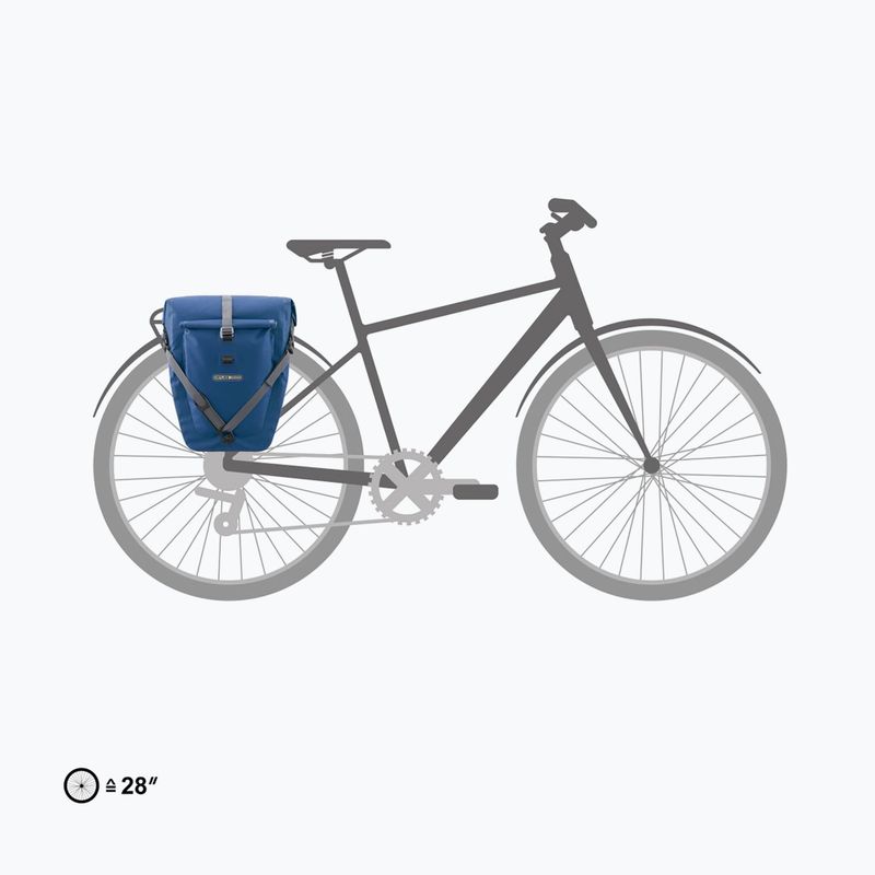Cyklistická brašna ORTLIEB Back-Roller Plus QL2.2 20+3 l denim 7