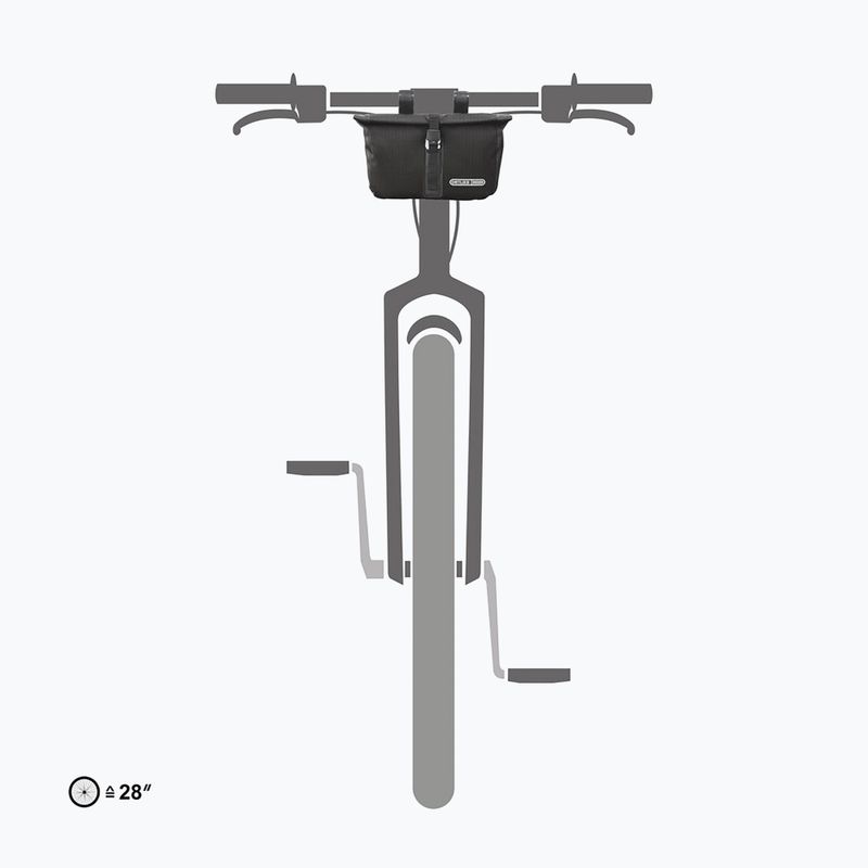 Cyklistická taška na riadidlá ORTLIEB Bike Packing Accessory-Pack black 10