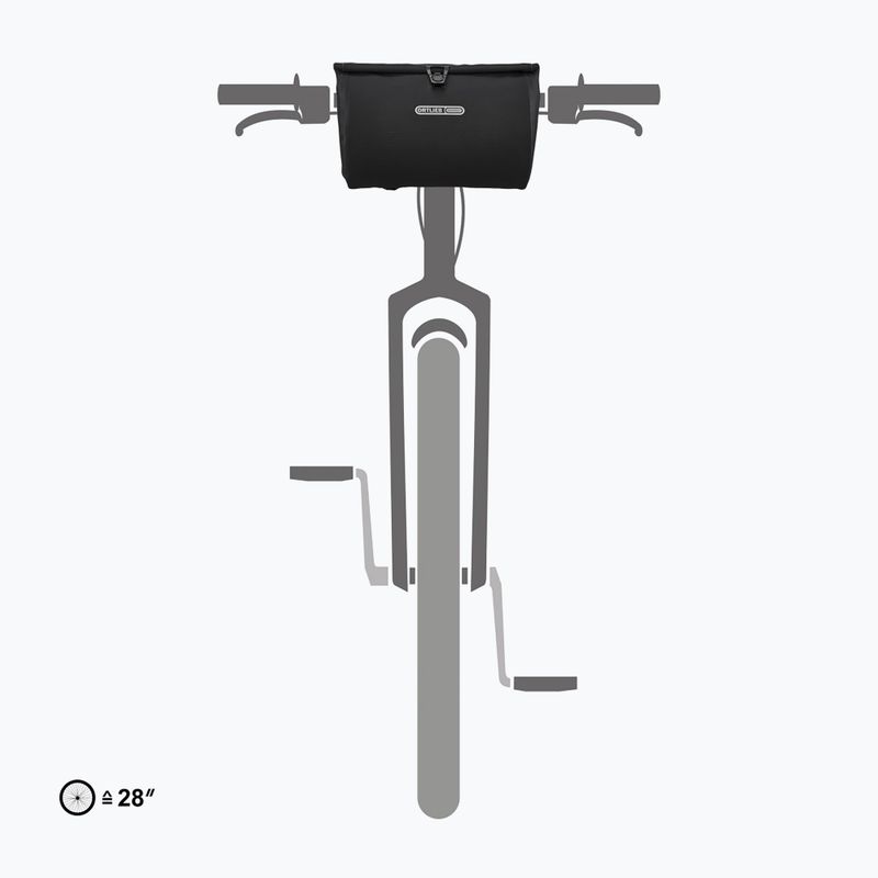 Cyklistická taška na riadidlá ORTLIEB Velo-Sling Flex 2.5 l black 7
